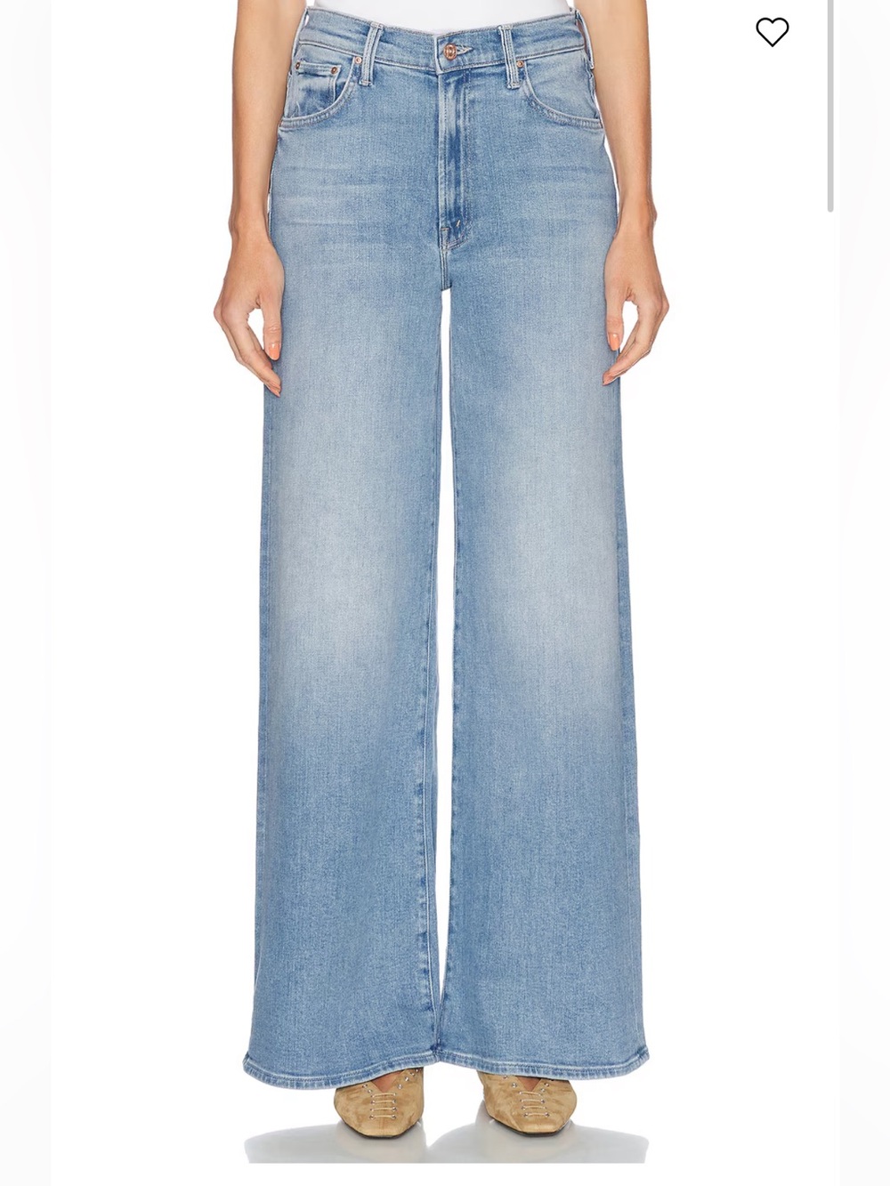 Mother The Ditcher Roller Zip Sneak Jeans in Can You Dig It - 30 ALTERED to 27